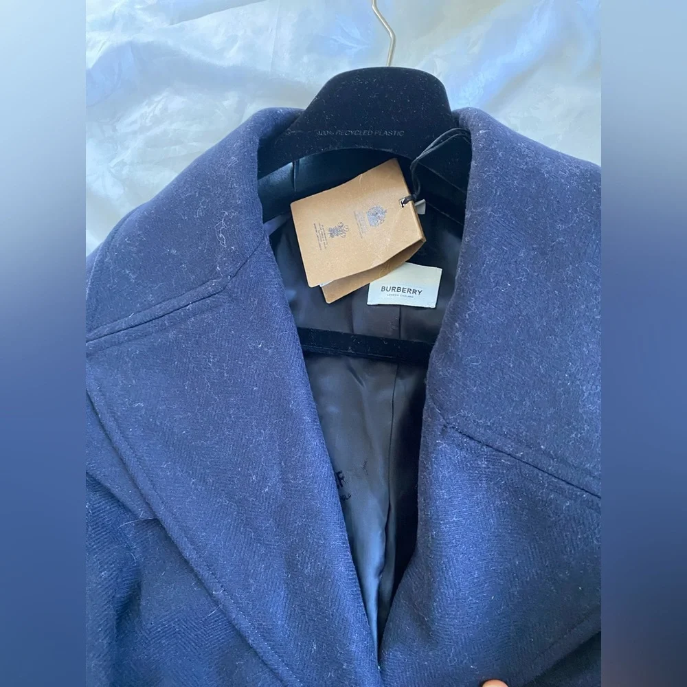 Last-time ✨ Burberry London Navy coat - Picture 4 of 8
